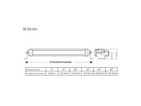 Всепогодная светодиодная балка Aurora ALO-S6-30-R4R5H1 комбинированный дальний свет 10° + 20° однорядная