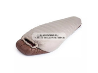 Мешок спальный Naturehike SnowBird, 205х80 см, L (980G), (правый) (ТК: -7C), серый/коричневый