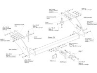 Фаркоп Oris для Mitsubishi L200 2014-2015