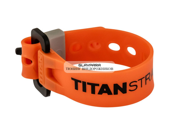 Ремень крепёжный TitanStraps MINI красный L = 15 см, (Dmax - 3,81 см, Dmin - 1,9 см), (4 шт)