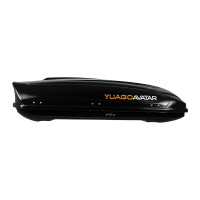 Автобокс Yuago Avatar 460л (черный) двухсторонний 177см