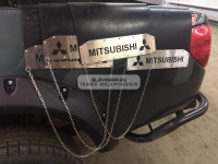 Брызговики резиновые MITSUBISHI 300-350мм (2 шт)