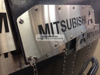 Брызговики резиновые MITSUBISHI 300-350мм (2 шт)
