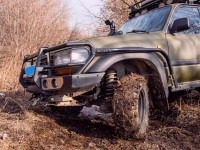 Защита рулевых тяг KDT для Toyota Land Cruiser 80/105