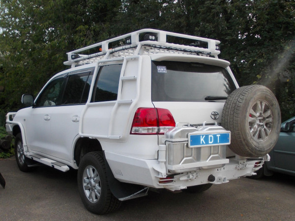 Багажник экспедиционный алюминиевый KDT для Toyota Land Cruiser 200