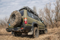 Багажник экспедиционный алюминиевый KDT для Toyota Land Cruiser 80