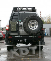 Багажник экспедиционный алюминиевый KDT для Land Cruiser 105